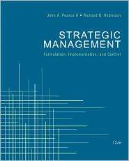 Strategic Management, (0078137160), John Pearce, Textbooks   Barnes 