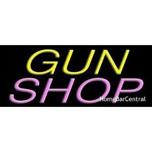  Gun Shop Neon Sign   10247: Everything Else