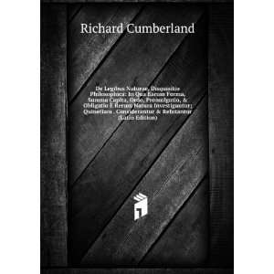   Considerantur & Refutantur (Latin Edition) Richard Cumberland Books
