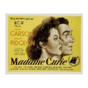  Madame Curie, Greer Garson, Walter Pidgeon, 1943 