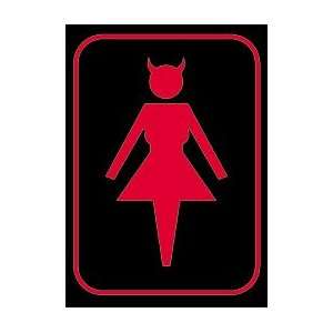  Devil Girl (Red Woman   She Devil) Poster Print   24 X 36 