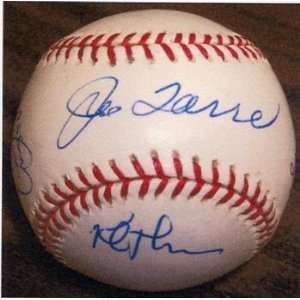  2006 New York Yankees Coaches multi signed baseball 