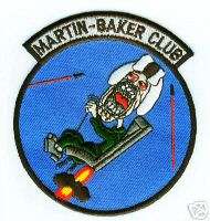 VIETNAM MARTIN BAKER CLUB Mk5 Mk7 EJECTION SEAT PATCH