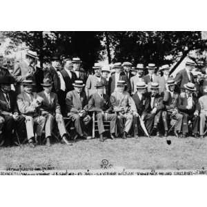  early 1900s photo Group portrait with J.R. Mountcastle 
