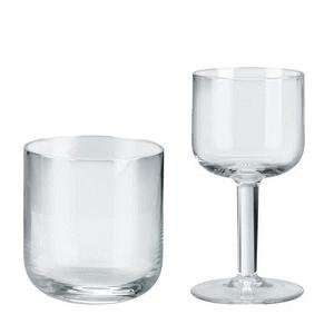 all time glassware by guido venturini for alessi 