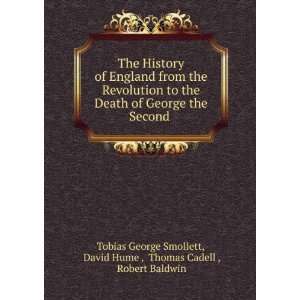   Hume , Thomas Cadell , Robert Baldwin Tobias George Smollett Books