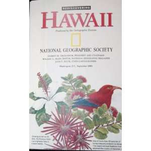   Geographic Map, Hawaii, September 1995 Gilbert M. Grosvenor Books