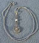 antique 10 k gold diamond pearl bold lavaliere pendant returns 