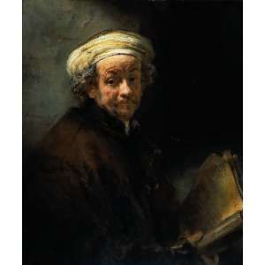   Print Rembrandt Self Portrait as the Apostle St Paul