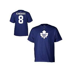 Reebok Toronto Maple Leafs Mike Komisarek Player Name & Number T shirt