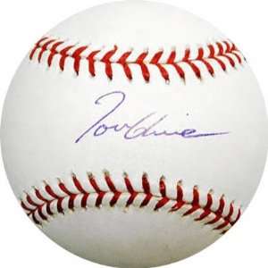  Tom Glavine Autographed Baseball: Sports & Outdoors