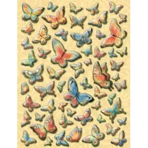  K&Company Susan Winget Nature Butterfly Pillow Stickers 