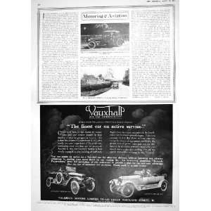 1916 Vandevell Wolseley Motor Car Vauxhall Advertisement Razor Daimler 