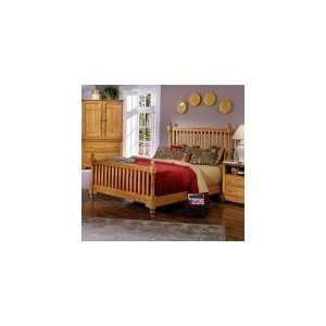  Cottage   Pine Slat Bed by Vaughan Bassett Furniture