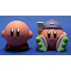  Kirby Figure ( Finger Puppet Type Pvc) Paint Narmal Set 