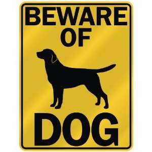 BEWARE OF  LABRADOR  PARKING SIGN DOG