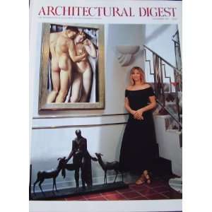 Architectural Digest December 1993 Barbra Streisand