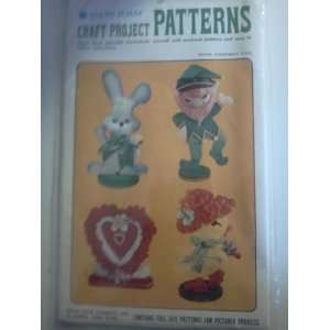   Valentines Day and St Pattys Day Craft Project Patterns Arts, Crafts