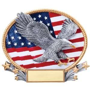 Eagle 3D Oval Trophy
