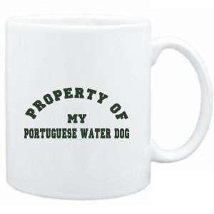   White  PROPERTY OF MY Portuguese Water Dog  Dogs: Sports & Outdoors