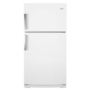   Freezer Refrigerator with Interior Water Dispenser   White: Appliances