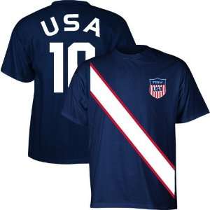    USA Soccer Navy Blue 2010 World Cup T shirt
