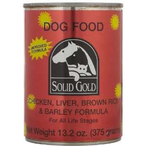  Solid Gold Dog Chicken/Liver, 12/13.2 Oz Cans by Solid Gold 