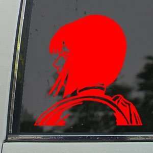  Claymore Red Decal Clare Japanese Anime Window Red Sticker 