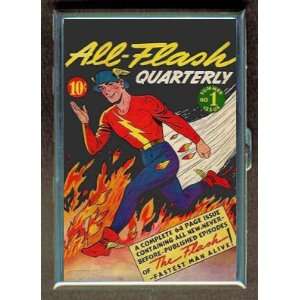 FLASH COMIC BOOK #1 1940s ID Holder, Cigarette Case or Wallet MADE IN 