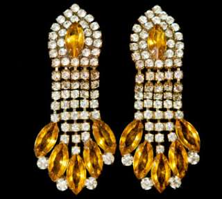   Lavande Crystal Earrings worn by Lady Gaga in January 2012 Vanity Fair