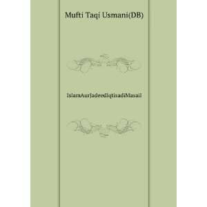  IslamAurJadeedIqtisadiMasail Mufti Taqi Usmani(DB) Books