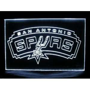  : NBA San Antonio Spurs Team Logo Neon Light Sign: Sports & Outdoors