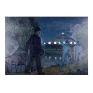  Alfred Burtoo, Fishing at Night, Is Approached by Aliens 