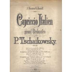   Italien   OP.45 (Piano   Pour Grand Orchestre) P. Tschaikowsky Books