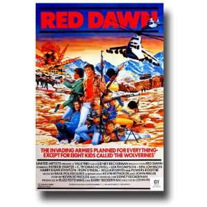  Red Dawn Poster   Movie Promo Flyer   11 X 17 S