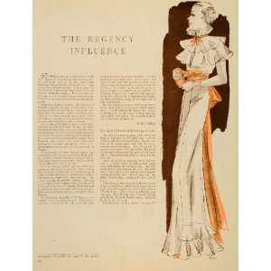  1935 Article Fashion Dress Pattern Women Ruth Seder Prince 