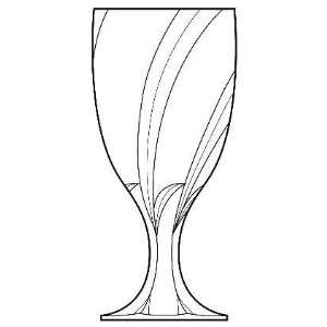  Noritake Breeze Clear Goblet All Purpose, Crystal 