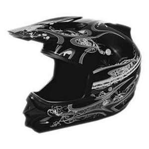  Cyber Helmets UX 25 HAVOC BLACK SM MOTORCYCLE HELMETS 