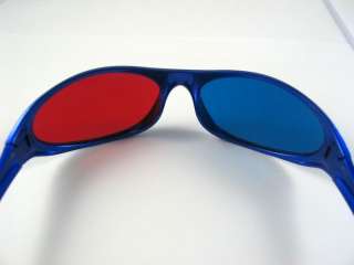 2PCS Red Blue / Cyan 3D 3 Dimension Anaglyph Glasses 7A  
