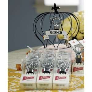  Queen Crown with Crystals Wine Stopper in Gift Packaging 