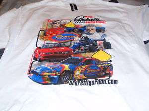 Jeff Gordon / Mario Andretti Racing School T Shirt  