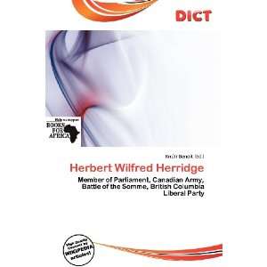    Herbert Wilfred Herridge (9786200847898) Knútr Benoit Books