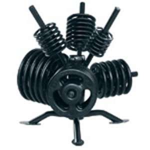 Spider Rack“ Rotational Olympic Plate Rack   Black (Designed for the 