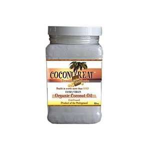 Coconutreat Certified Organic Extra Virgin Coconut Oil 32 Oz.:  