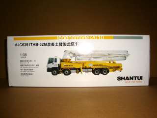 38 Chinese SHANTUI HJC5391THB 52M concrete pump Dealer RAR  