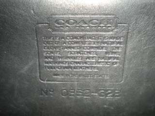   Leather COACH Messenger/Shoulder Bag Laptop Briefcase Nice  