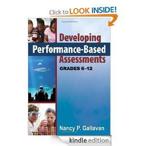 Developing Performance Based Assessments, Grades 6 12 [Kindle Edition 