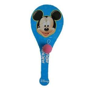  Disney Mickey Mouse Paddle Ball: Toys & Games