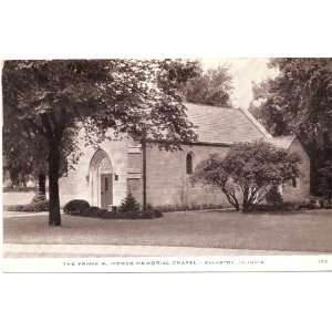  1950s Vintage Postcard The Frank W. Howes Memorial Chapel 