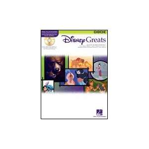  Hal Leonard Disney Greats for Oboe Instrumental Play Along 